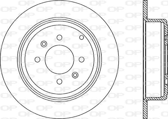 Open Parts BDR1716.10 - Əyləc Diski furqanavto.az