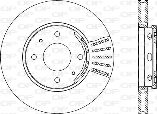 Open Parts BDR1738.20 - Əyləc Diski furqanavto.az