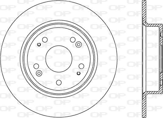 Open Parts BDR2495.10 - Əyləc Diski furqanavto.az