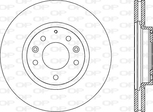 Open Parts BDR2493.20 - Əyləc Diski furqanavto.az