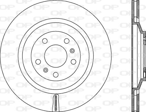 Open Parts BDR2441.20 - Əyləc Diski furqanavto.az