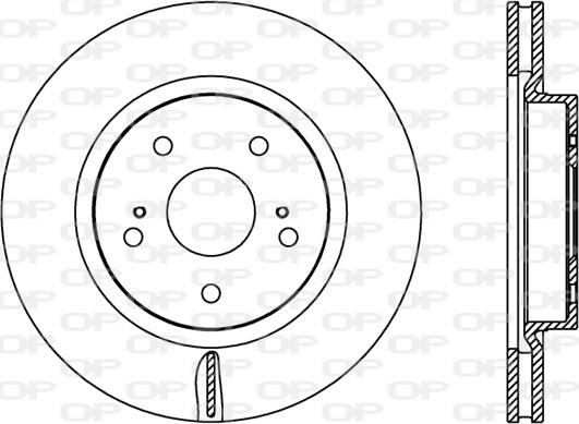 Open Parts BDR2447.20 - Əyləc Diski furqanavto.az