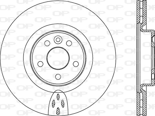 Open Parts BDR2456.20 - Əyləc Diski furqanavto.az