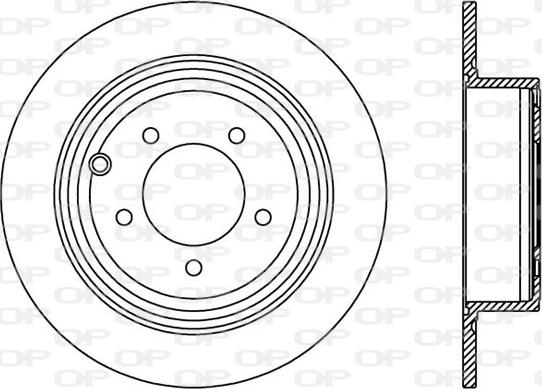 Open Parts BDR2466.10 - Əyləc Diski furqanavto.az