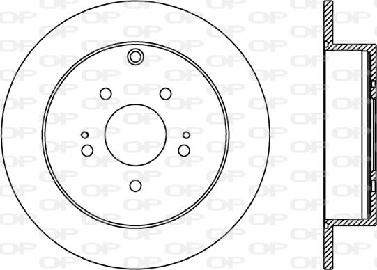 Open Parts BDR2404.10 - Əyləc Diski furqanavto.az