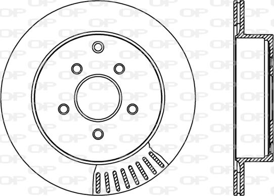 Open Parts BDR2402.20 - Əyləc Diski furqanavto.az