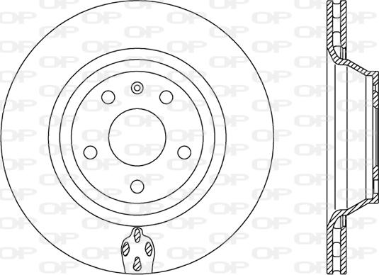 Open Parts BDR2484.20 - Əyləc Diski furqanavto.az