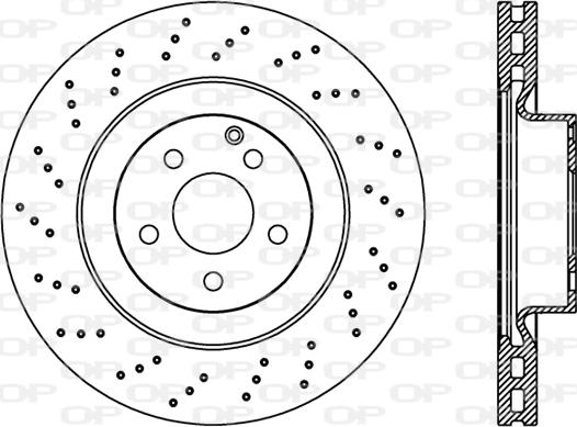 Open Parts BDR2420.25 - Əyləc Diski furqanavto.az