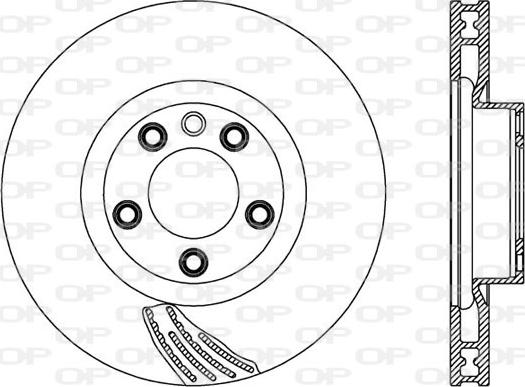 Open Parts BDR2574.20 - Əyləc Diski furqanavto.az