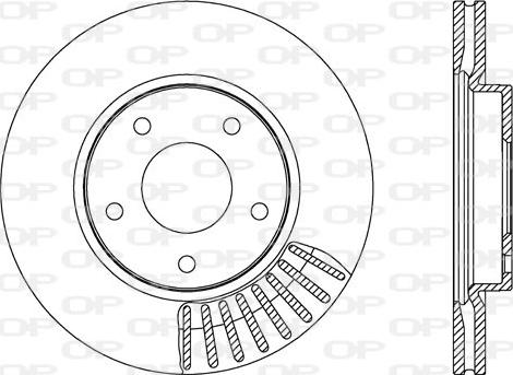 Open Parts BDR2646.20 - Əyləc Diski furqanavto.az