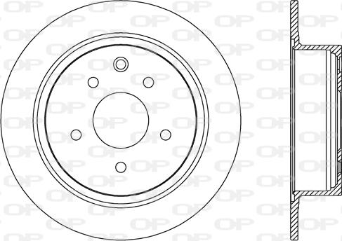 Open Parts BDR2647.10 - Əyləc Diski furqanavto.az