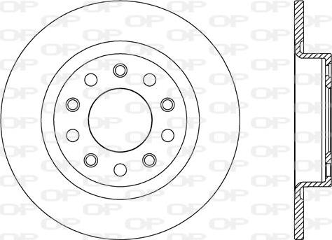 Open Parts BDR2615.10 - Əyləc Diski furqanavto.az