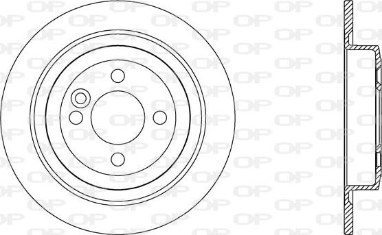 Open Parts BDR2613.10 - Əyləc Diski furqanavto.az