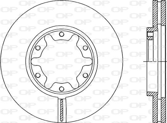 Open Parts BDR2051.20 - Əyləc Diski furqanavto.az