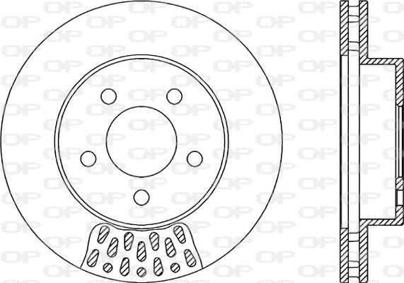 Open Parts BDR2167.20 - Əyləc Diski furqanavto.az