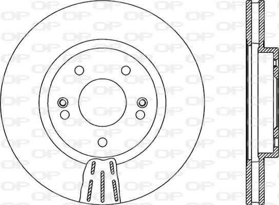 Open Parts BDR2115.20 - Əyləc Diski furqanavto.az