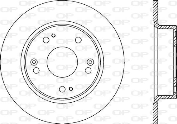 Open Parts BDR2185.10 - Əyləc Diski furqanavto.az