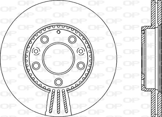 Open Parts BDR2135.20 - Əyləc Diski furqanavto.az