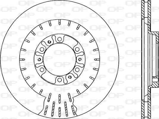 Open Parts BDR2125.20 - Əyləc Diski furqanavto.az