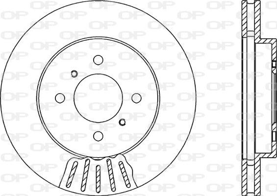 Open Parts BDR2123.20 - Əyləc Diski furqanavto.az