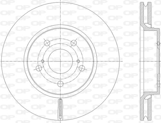 Open Parts BDR2849.20 - Əyləc Diski furqanavto.az