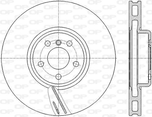 Open Parts BDR2858.20 - Əyləc Diski furqanavto.az