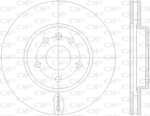 Open Parts BDR2813.20 - Əyləc Diski furqanavto.az