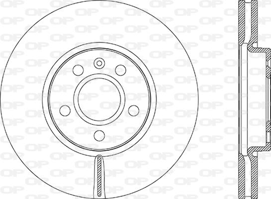 Open Parts BDR2888.20 - Əyləc Diski furqanavto.az