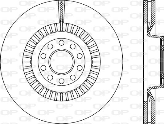 Open Parts BDR2348.20 - Əyləc Diski furqanavto.az