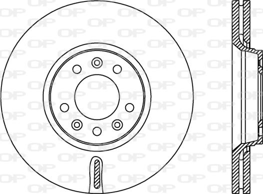 Open Parts BDR2383.20 - Əyləc Diski furqanavto.az