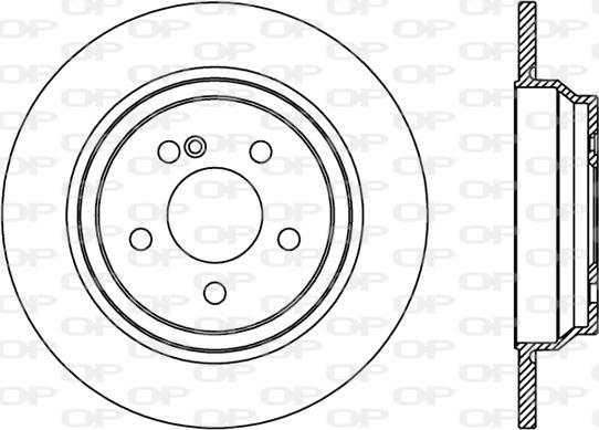 Open Parts BDR2374.10 - Əyləc Diski furqanavto.az