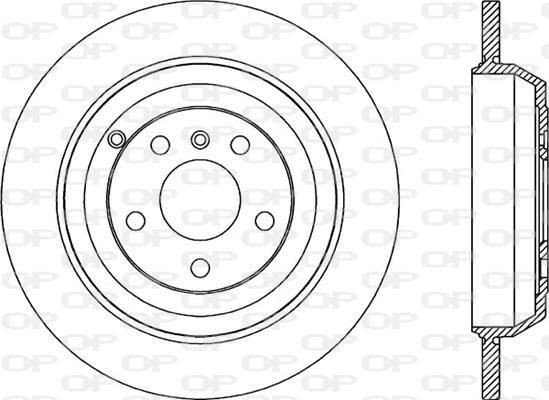 Open Parts BDR2296.10 - Əyləc Diski furqanavto.az