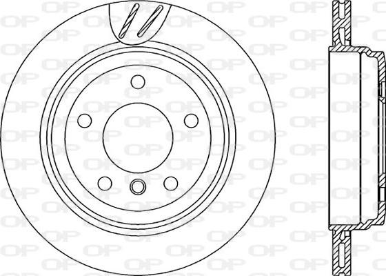 Open Parts BDR2243.20 - Əyləc Diski furqanavto.az