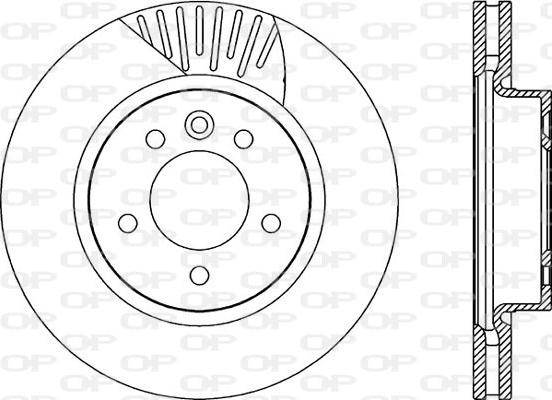 Open Parts BDR2251.20 - Əyləc Diski furqanavto.az