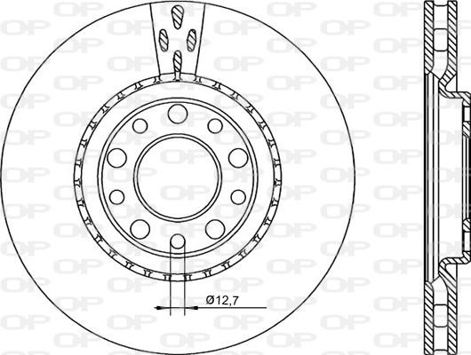 Open Parts BDR2253.20 - Əyləc Diski furqanavto.az