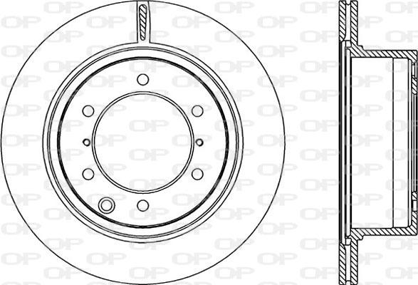 Open Parts BDR2211.20 - Əyləc Diski furqanavto.az