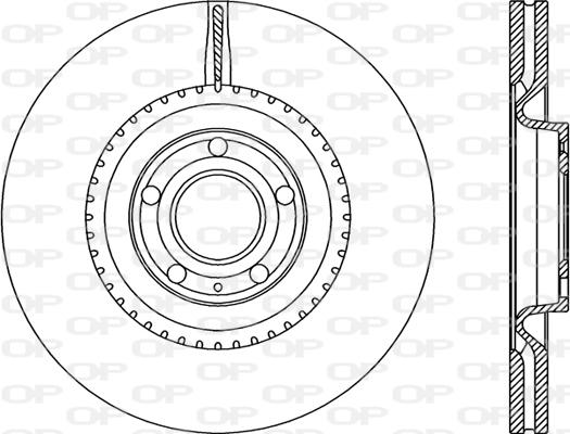 Open Parts BDR2270.20 - Əyləc Diski furqanavto.az