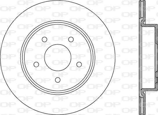 Open Parts BDR2796.20 - Əyləc Diski furqanavto.az