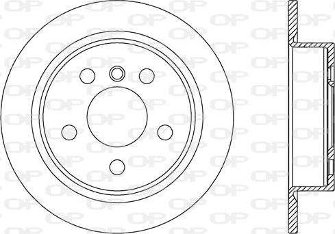 Open Parts BDR2760.10 - Əyləc Diski furqanavto.az