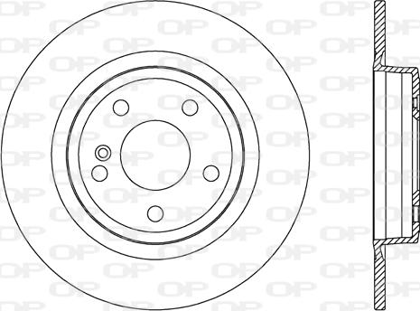 Open Parts BDR2703.10 - Əyləc Diski furqanavto.az