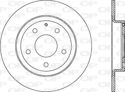 Open Parts BDR2714.10 - Əyləc Diski furqanavto.az