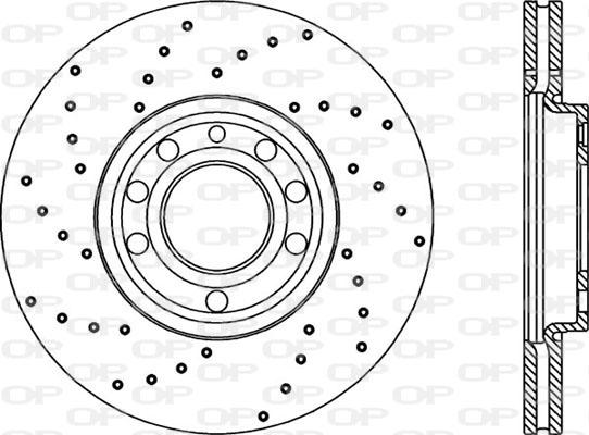 Open Parts BDRS1991.25 - Əyləc Diski furqanavto.az