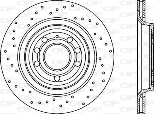 Open Parts BDRS1992.25 - Əyləc Diski furqanavto.az