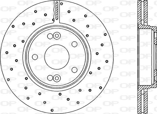 Open Parts BDRS1958.25 - Əyləc Diski furqanavto.az