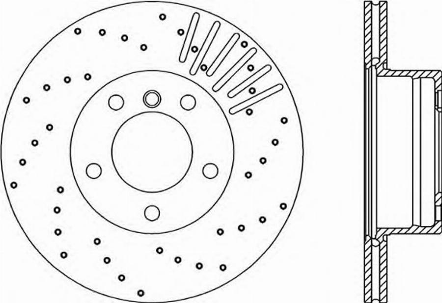 Open Parts BDRS1669.25 - Əyləc Diski furqanavto.az