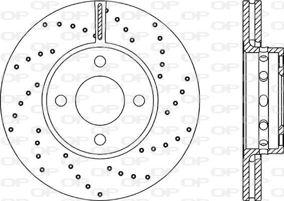 Open Parts BDRS1040.25 - Əyləc Diski furqanavto.az