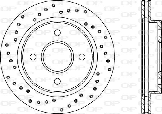 Open Parts BDRS1185.25 - Əyləc Diski furqanavto.az