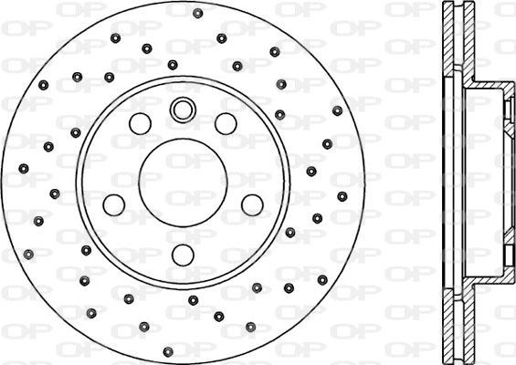 Open Parts BDRS1843.25 - Əyləc Diski furqanavto.az