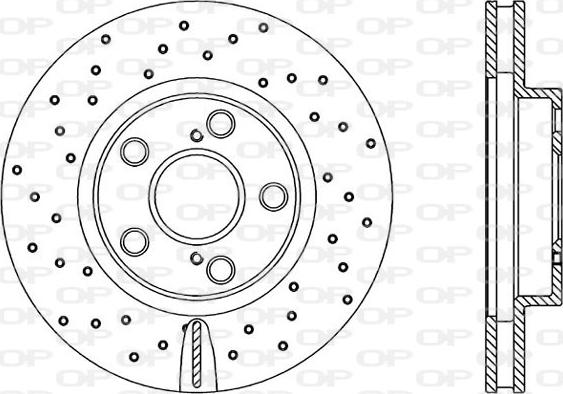 Open Parts BDRS1874.25 - Əyləc Diski furqanavto.az