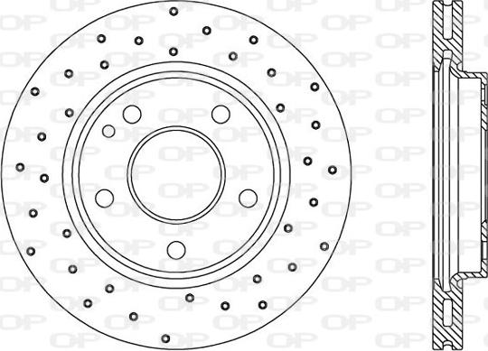 Open Parts BDRS1700.25 - Əyləc Diski furqanavto.az